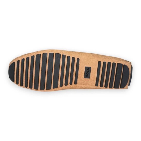 BOSS Driver Mocc Men's Loafers Beige Genuine Leather US 9.5 | EU 42.5 MSRP $299 - Picture 4 of 5